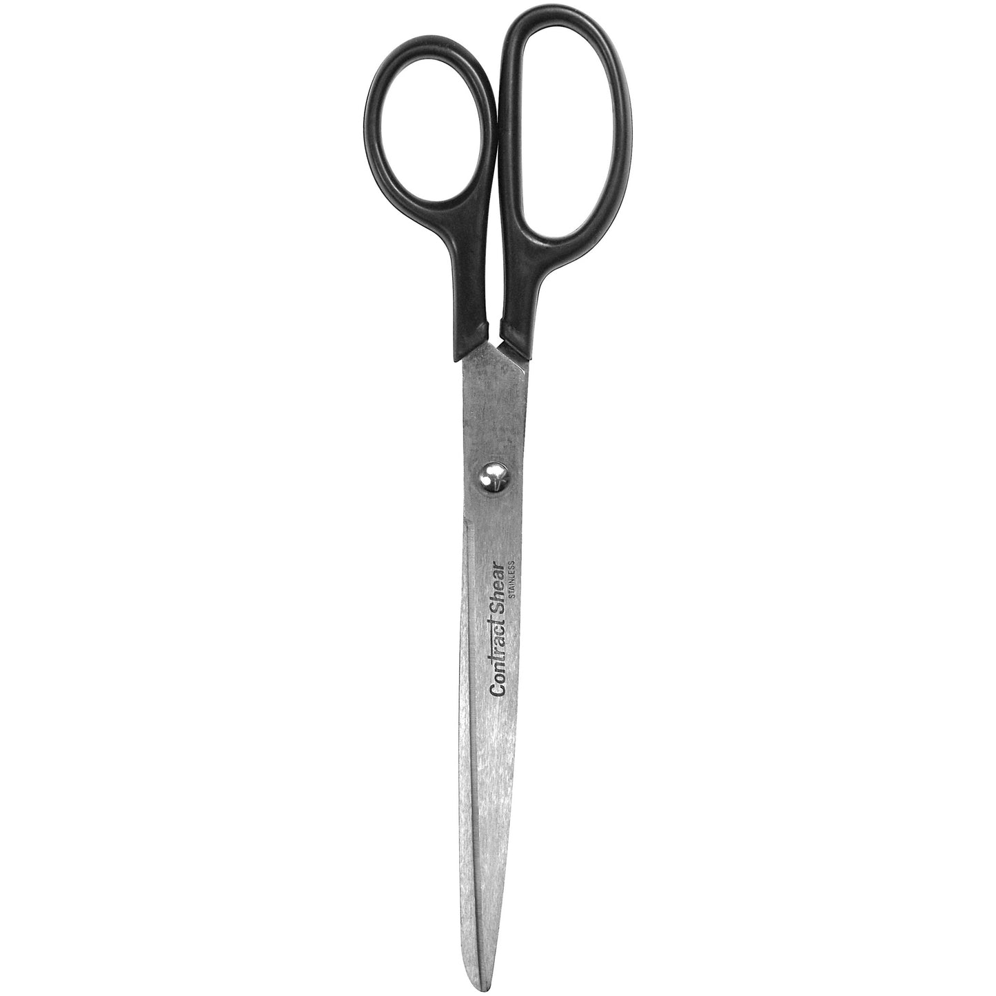 Contract Stainless Steel Scissors 9", Black, Pack of 6