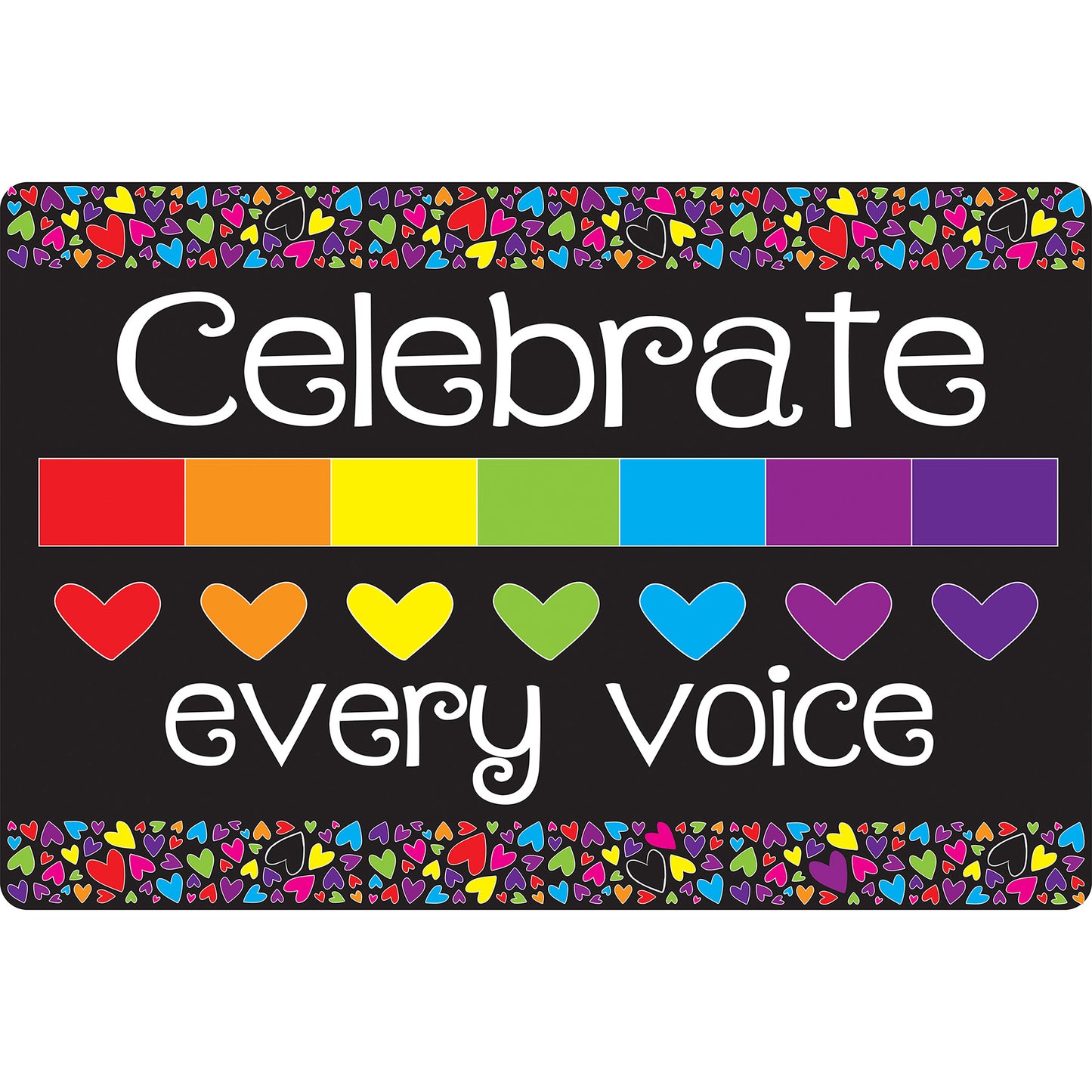 Computer Mouse Pad, 8" x 10", Celebrate Every Voice, Pack of 6