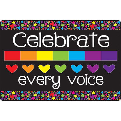 Computer Mouse Pad, 8" x 10", Celebrate Every Voice, Pack of 6