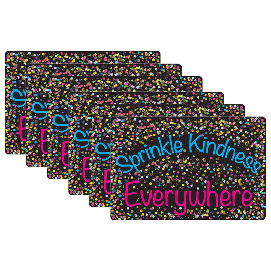 Computer Mouse Pad, 8" x 10", Sprinkle Kindness Everywhere, Pack of 6