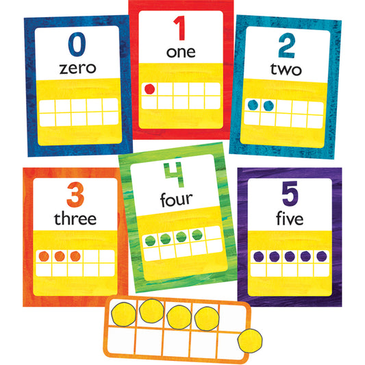 World of Eric Carle™ Numbers 0-20 Bulletin Board Set, 43 Pieces