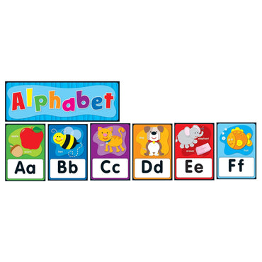 Alphabet Quick Stick Bulletin Board Set, 27 Pieces