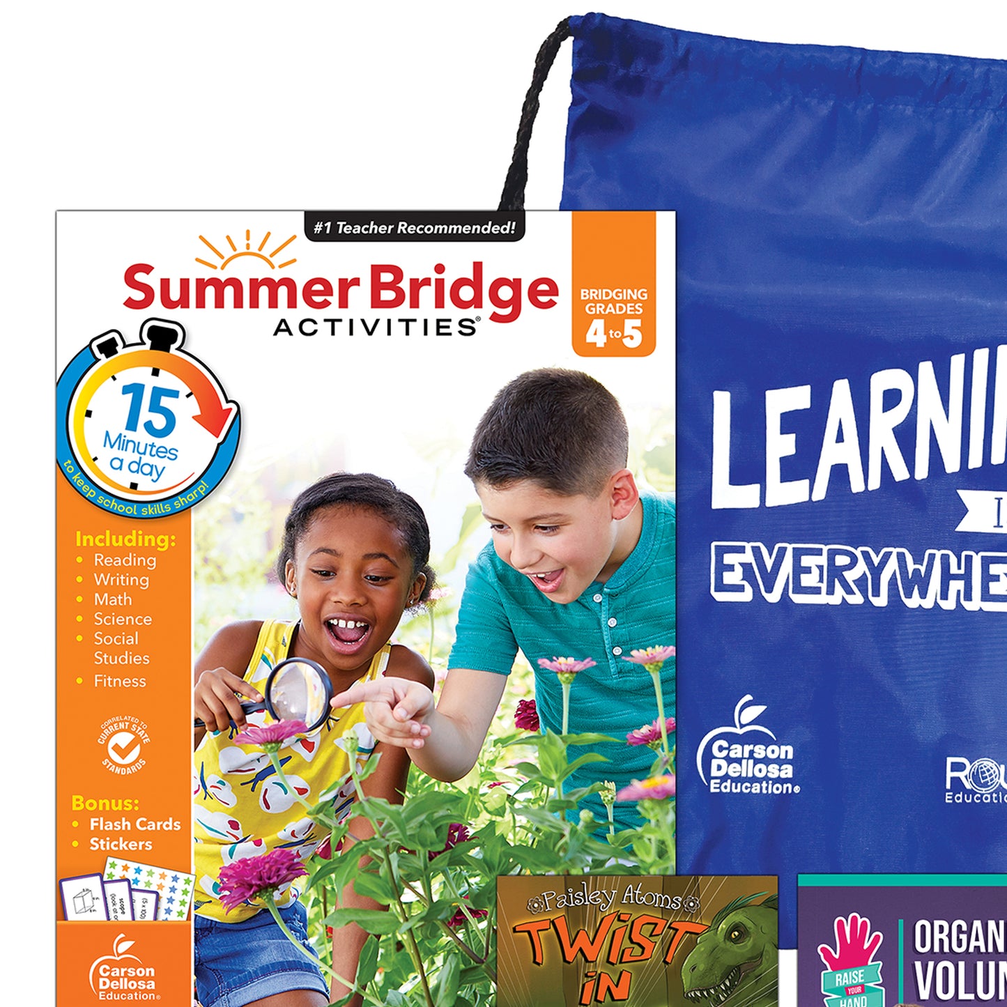 Summer Bridge Essentials Backpack, Grade 4-5