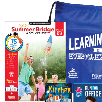 Summer Bridge Essentials Backpack, Grade 5-6