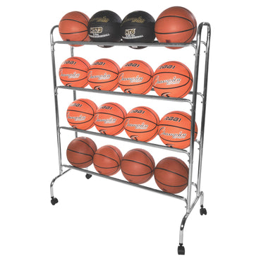 Ball Cart, 4 Tier, Holds 16 Balls