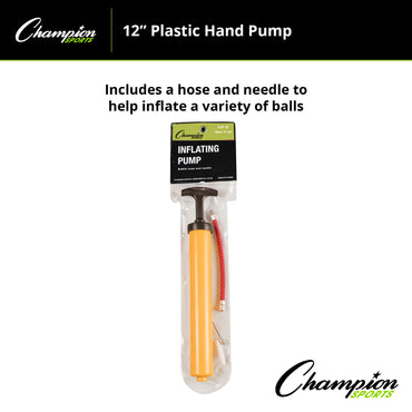 Plastic 12" Hand Pump, Pack of 6