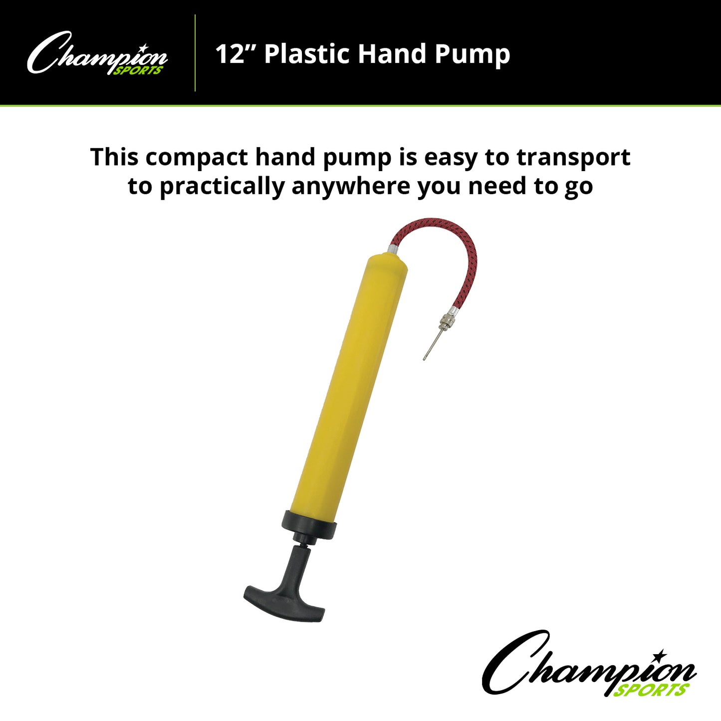 Plastic 12" Hand Pump, Pack of 6