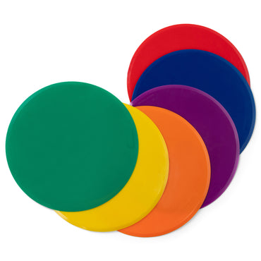 Extra Large Poly Spot Market Set, 12" Diameter, 6/Set