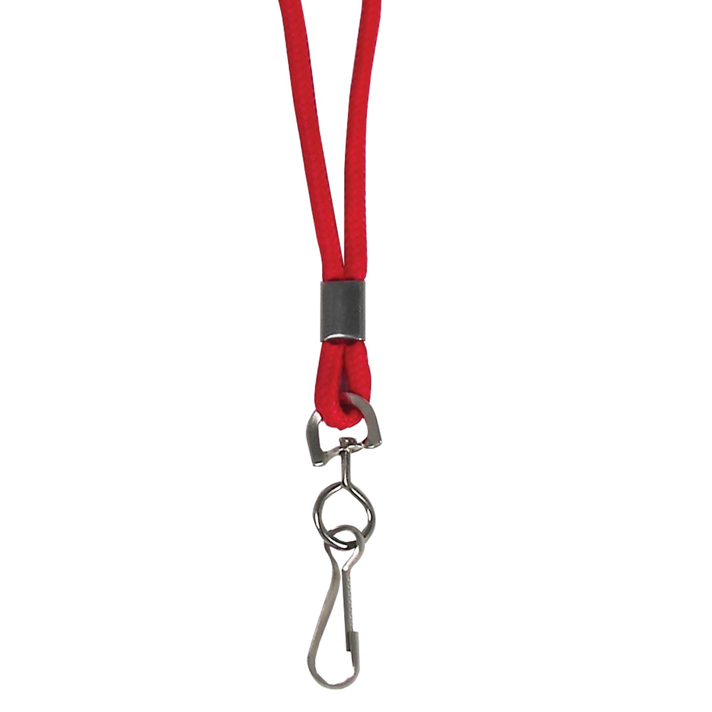 Standard Lanyard, Red, Swivel Hook, Pack of 24