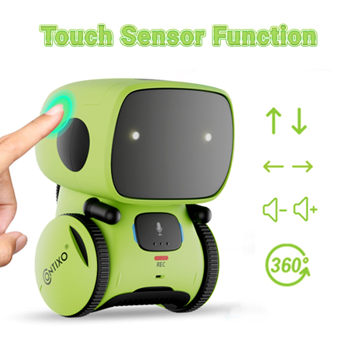 R1 Learning Educational Kids Robot, Green