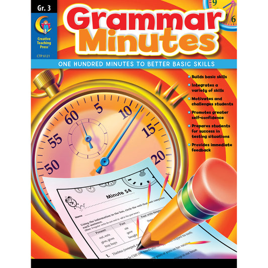 Grammar Minutes Workbook, Grade 3