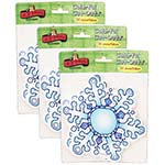 Snowflakes Cut-Outs by DJ Inkers, 36 Per Pack, 3 Packs