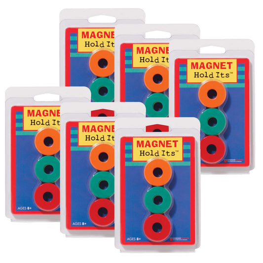 Ceramic Ring Magnets, 6 Per Pack, 6 Packs