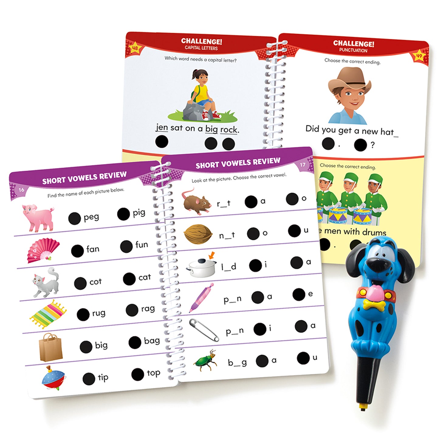 Hot Dots® Jr. Let's Master Kindergarten Reading