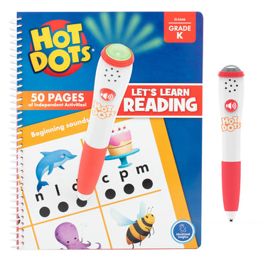 Hot Dots® Let's Learn Kindergarten Reading!