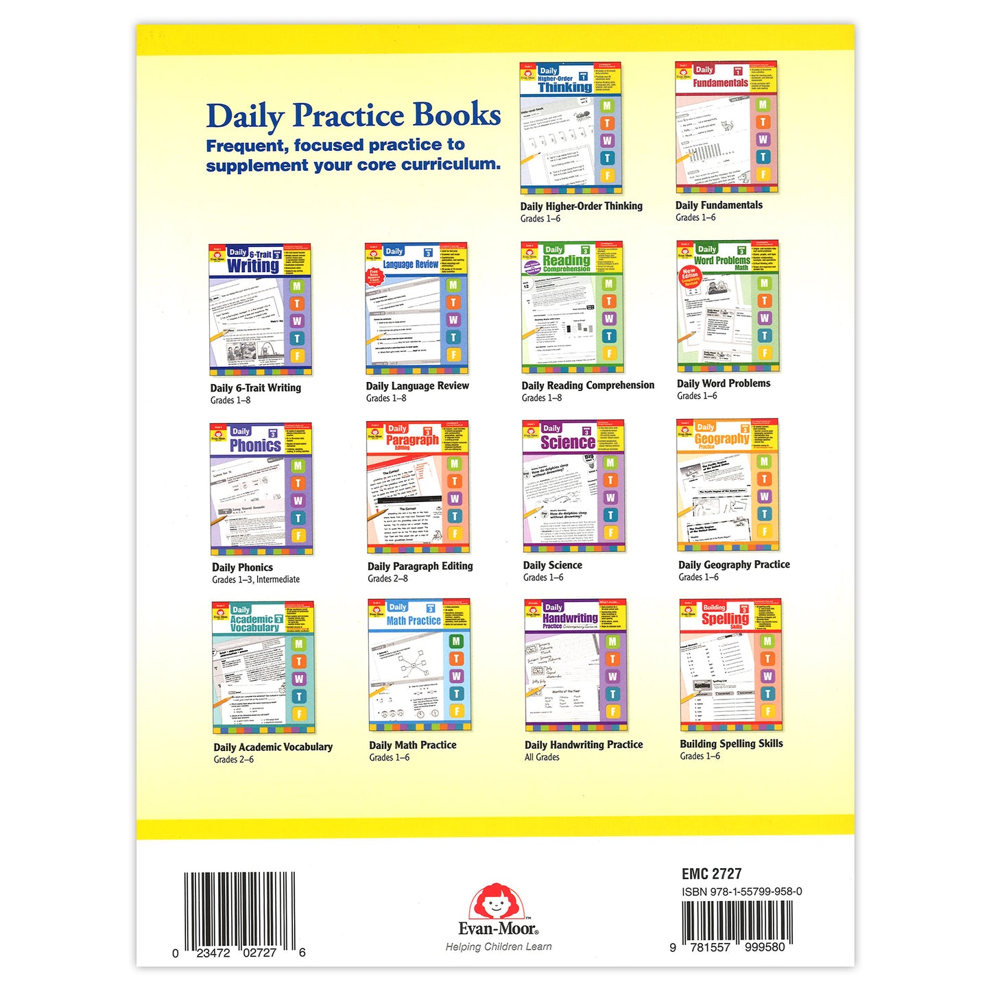 Daily Paragraph Editing Book, Grade 4