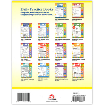 Daily Paragraph Editing Book, Grade 6