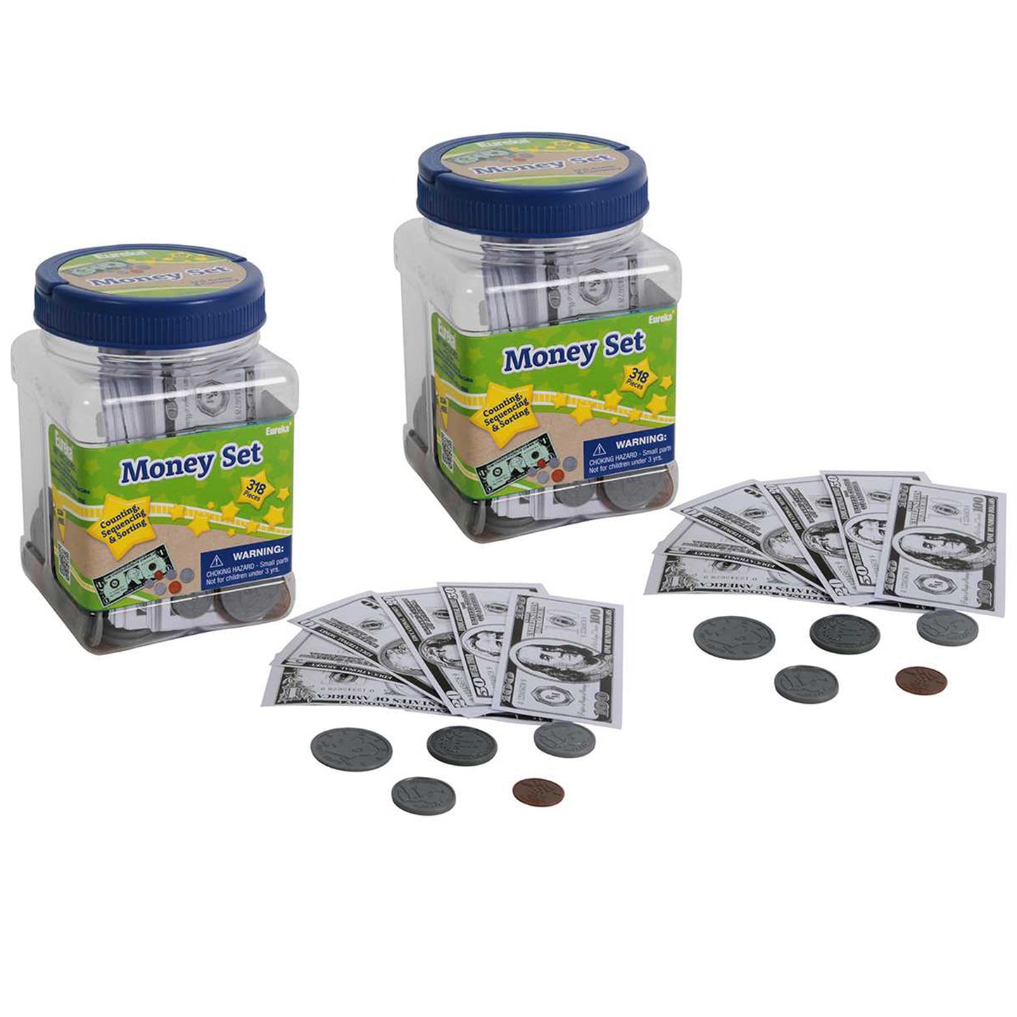 Tub of Money, 234 Per Pack, 2 Sets