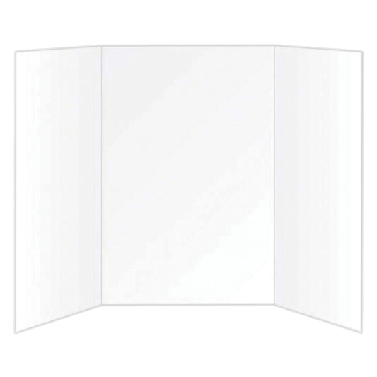 Foam Project Board, 36"W x 48"L, White, Pack of 10