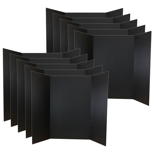 1 Ply Project Board, Black, 36" x 48", Bulk Pack of 10