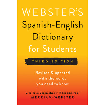 Webster's Spanish-English Dictionary for Students, Third Edition, Pack of 3