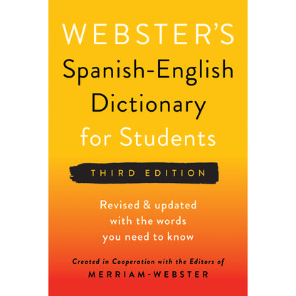 Webster's Spanish-English Dictionary for Students, Third Edition, Pack of 3