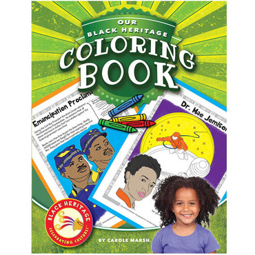 Our Black Heritage Coloring Book, Pack of 12