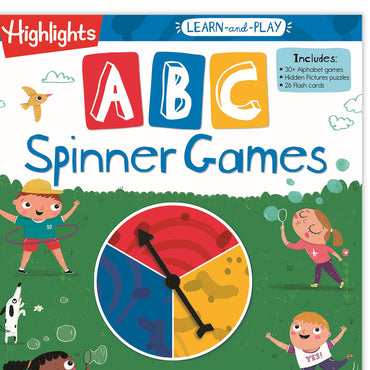 Learn-and-Play ABC Spinner Games