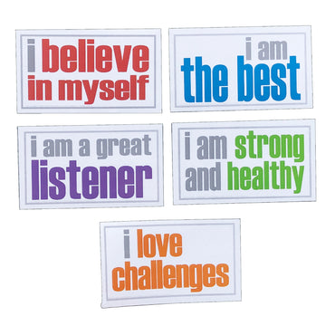 Positivity Magnets, 5 Per Pack, 2 Packs