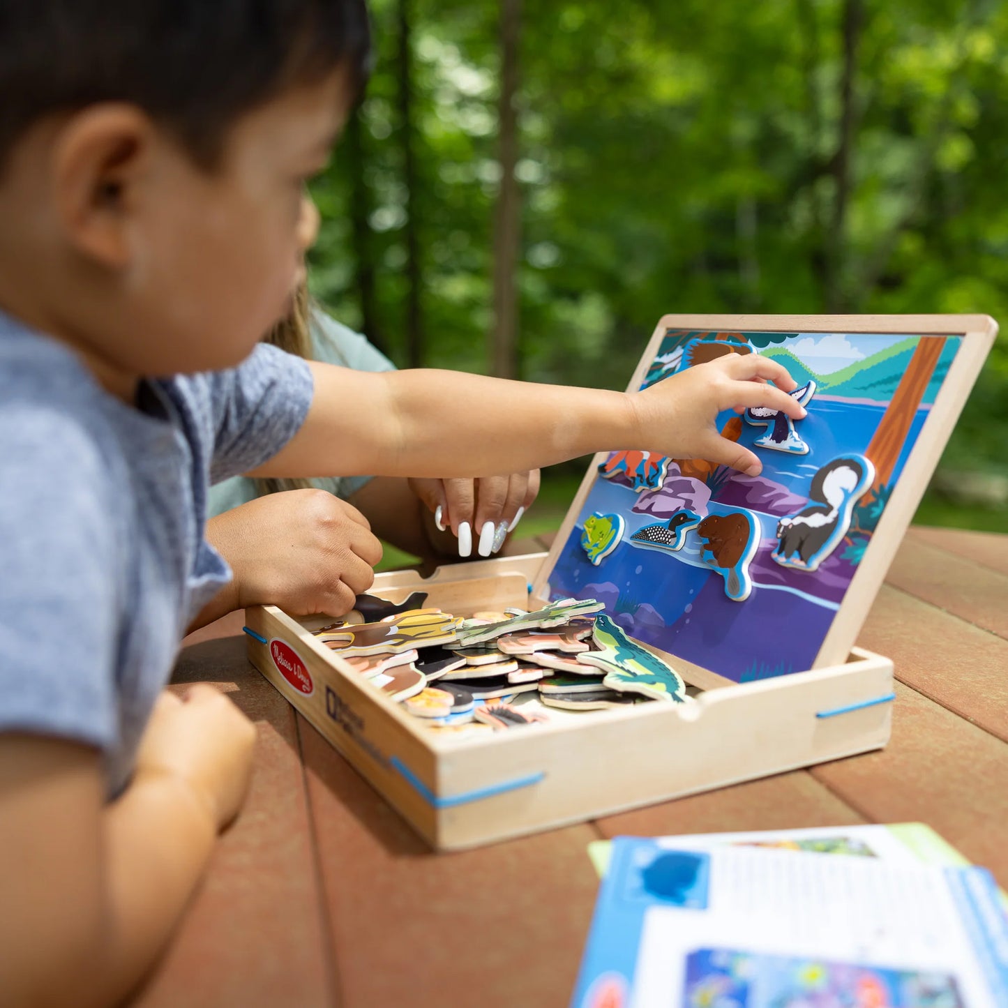 National Parks Picture Matching Magnetic Game