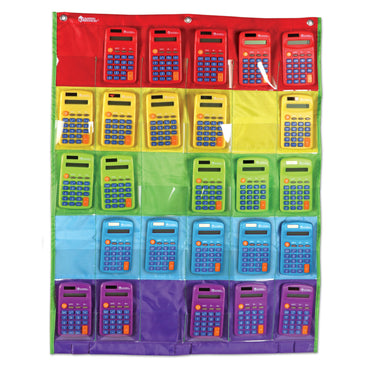 Rainbow Calculators & Storage Chart