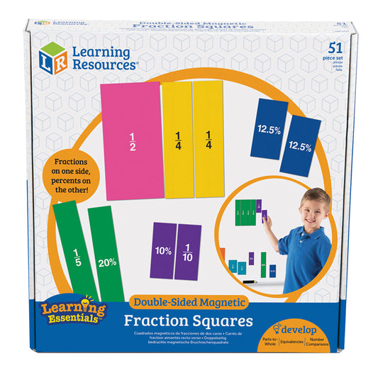 Double-Sided Magnetic Fraction Square