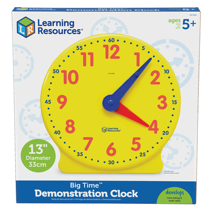 Big Time™ Learning Clock®, 12-Hour Demonstration Clock