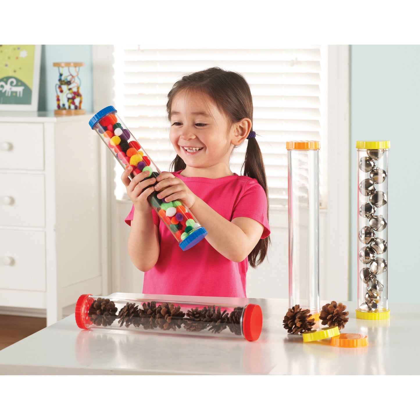 Primary Science Sensory Tubes, Set of 4