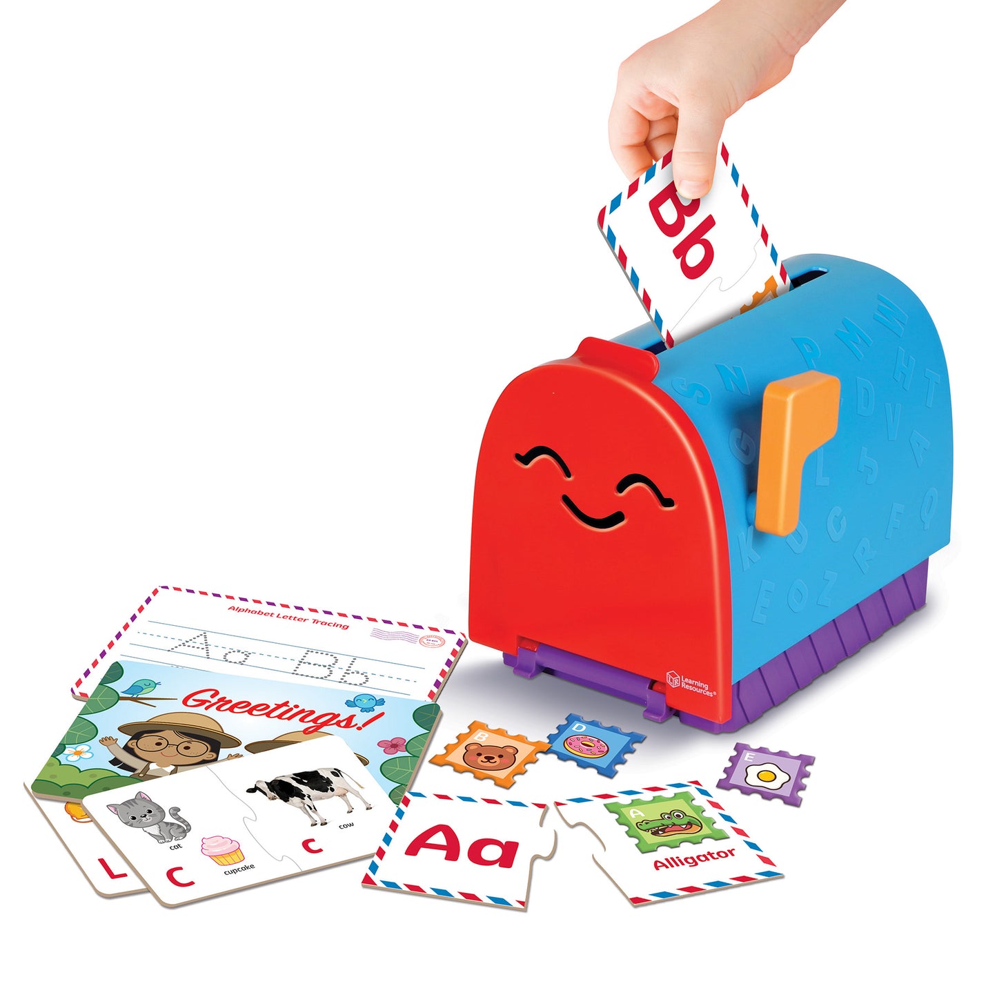 Alphabet Learning Mailbox