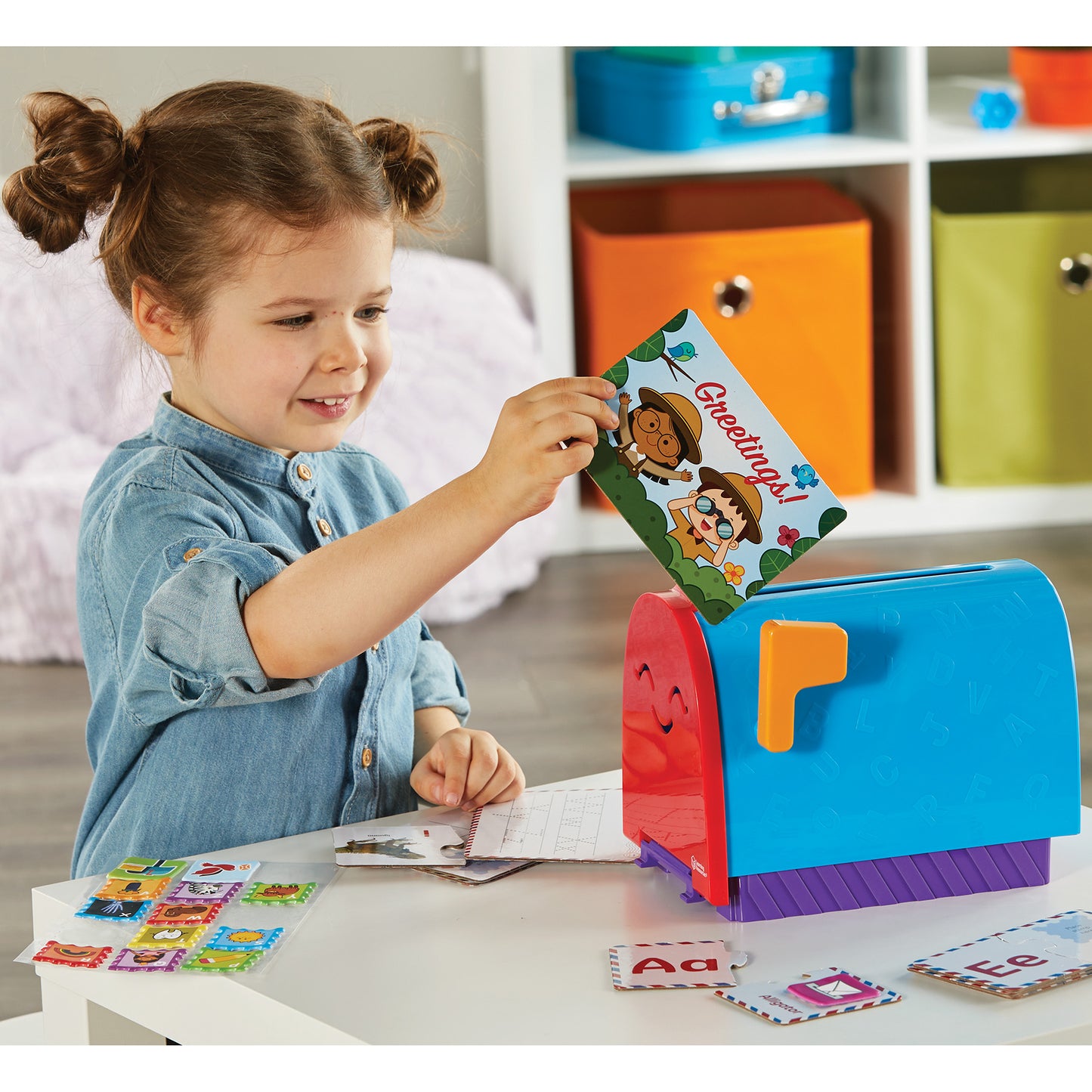 Alphabet Learning Mailbox