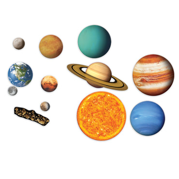 Giant Magnetic Solar System Set, Set of 12