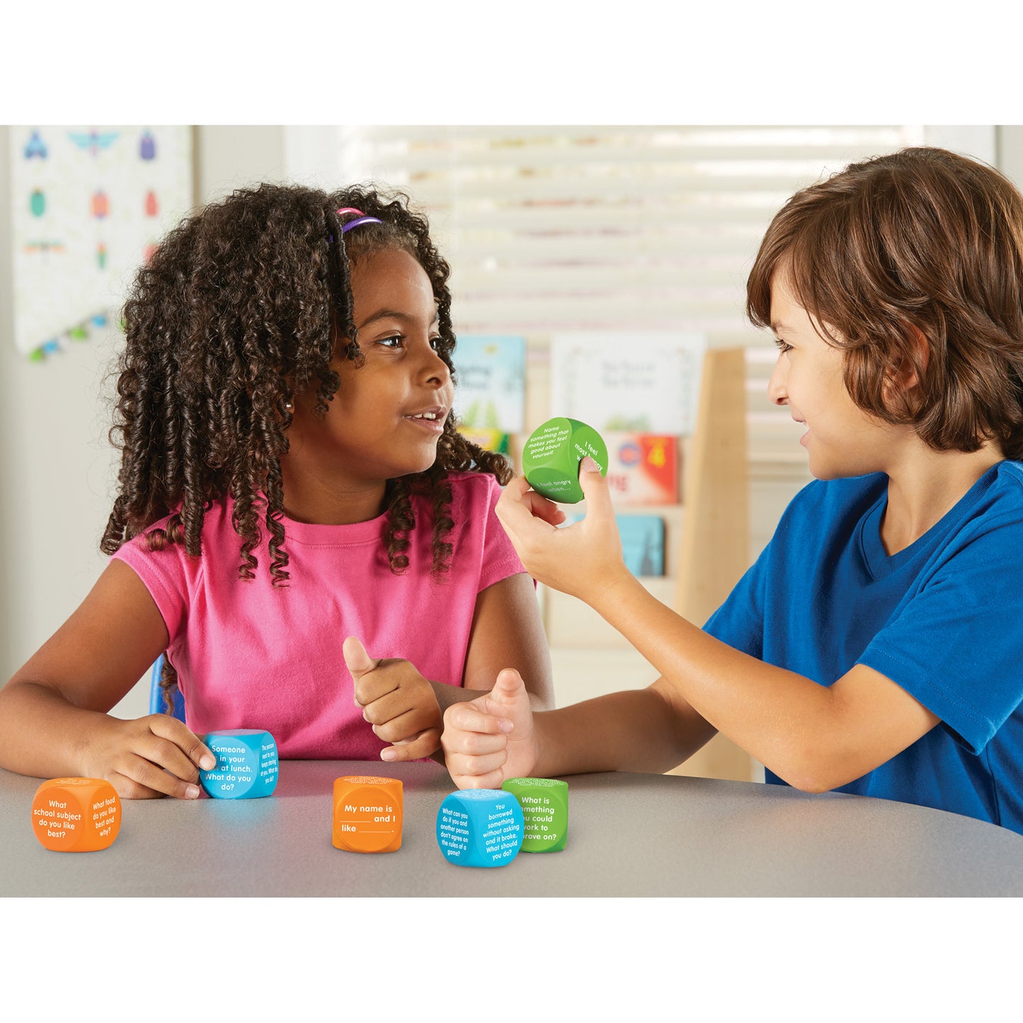 Let's Talk! Cubes, Set of 6