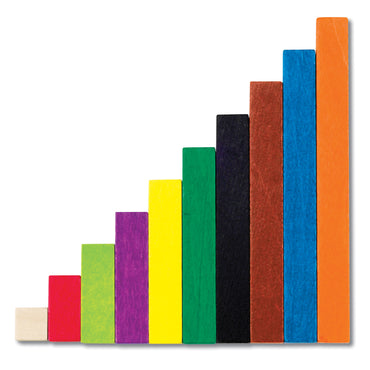 Plastic Cuisenaire® Rods Introductory Set, Non-Connecting