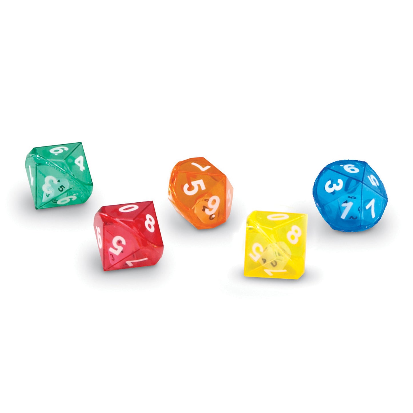 10-Sided Dice in Dice, Pack of 72