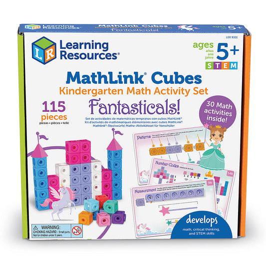 Mathlink® Cubes Kindergarten Math Activity Set: Fantasticals!