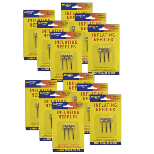 Inflating Needles, 3 Per Pack, 12 Packs