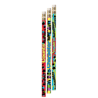 Character Matters Motivational Pencil, Pack of 144