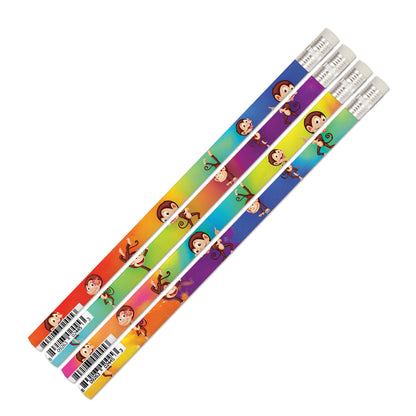 Dancin' Monkey Motivational Pencils, Pack of 144