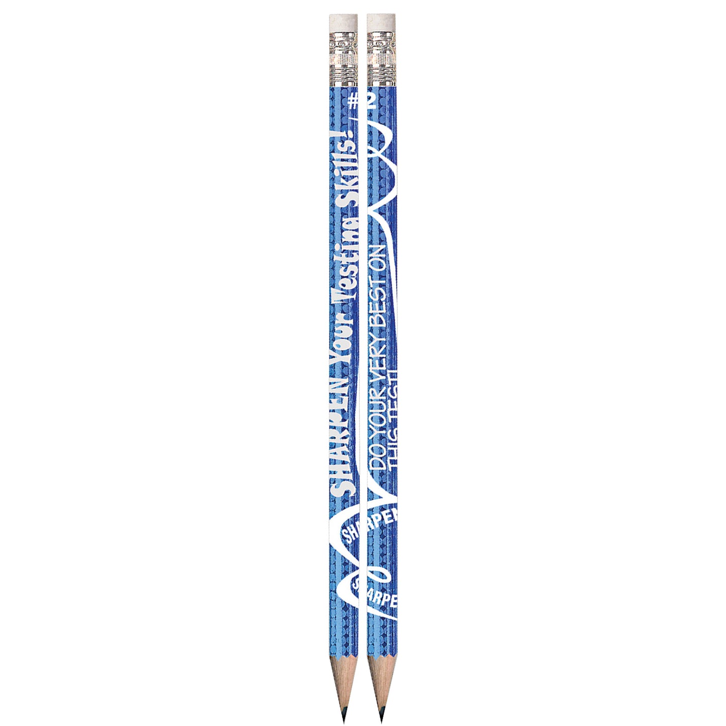 Sharpen Your Testing Skills Motivational Pencils, Pack of 144