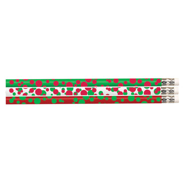 Dots of Christmas Fun Pencil, Pack of 144