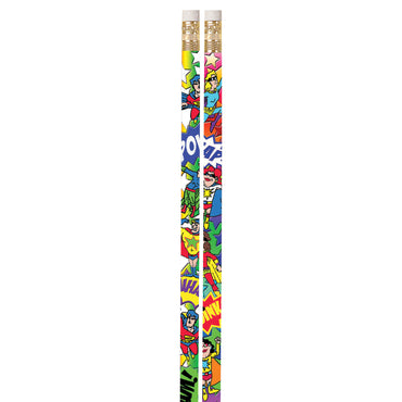 Super-Duper Heroes Motivational Pencil, Pack of 144