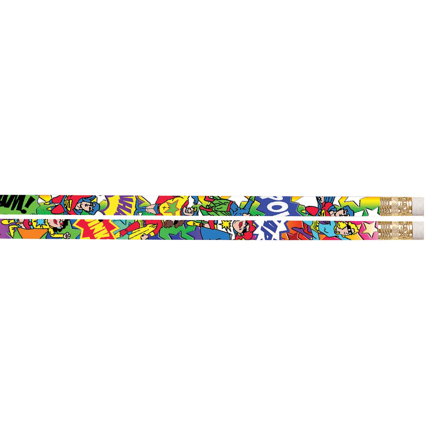 Super-Duper Heroes Motivational Pencil, Pack of 144