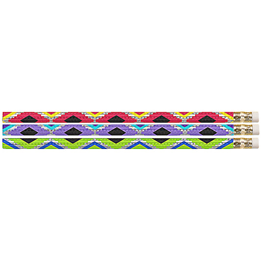 Geometric Glitz Pencil, Pack of 144