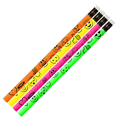 Everyday Emotion Icons Pencil, 12 Per Pack, 12 Packs